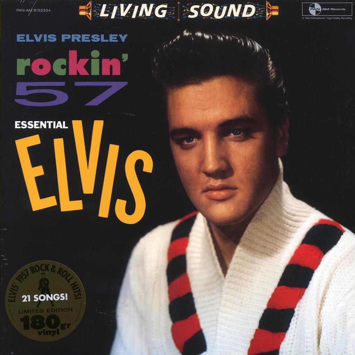 Elvis Presley - Rockin' 57 Essential Elvis (21 tracks) (ltd. ed.) (180g) [New Vinyl Record LP]
