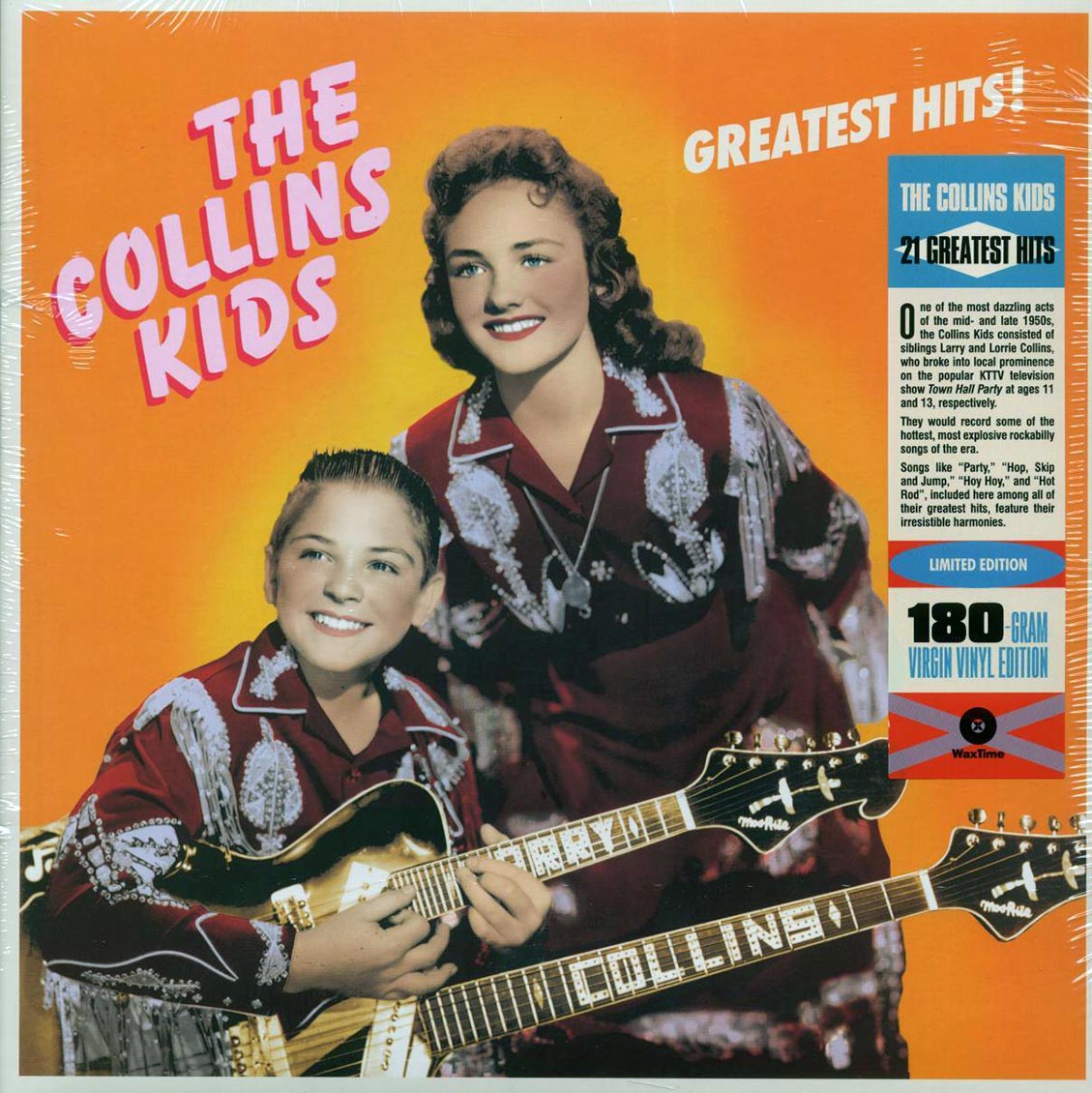 The Collins Kids - Greatest Hits (21 tracks) (ltd. ed.) (180g) [New Vinyl Record LP]