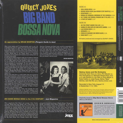 Quincy Jones - Big Band Bossa Nova (+2 bonus tracks) (ltd. ed.) (180g) (yellow vinyl) [New Vinyl Record LP]