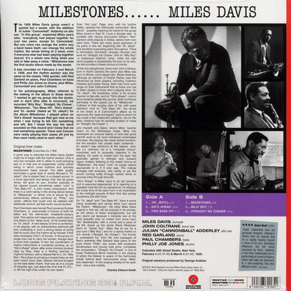 Miles Davis - Milestones (mono) (ltd. ed.) (180g) (red vinyl) [New Vinyl Record LP]