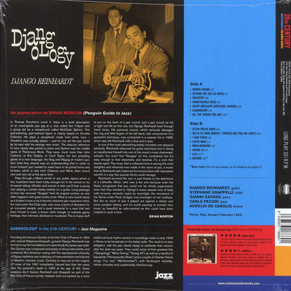 Django Reinhardt - Djangology (+4 bonus tracks) (ltd. ed.) (180g) (blue vinyl) [New Vinyl Record LP]