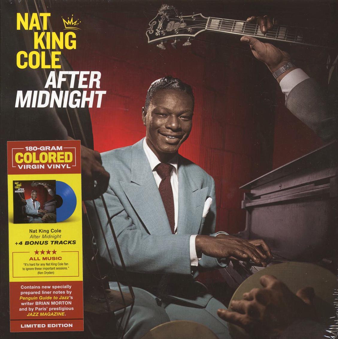 Nat King Cole - After Midnight (+4 bonus tracks) (ltd. ed.) (180g) (blue vinyl) [New Vinyl Record LP]