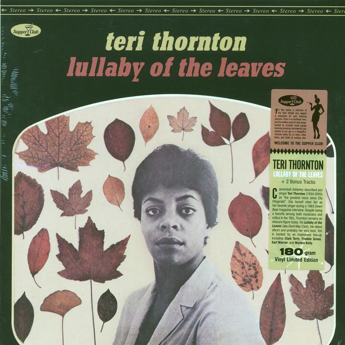 Teri Thornton - Lullaby Of The Leaves (+2 bonus tracks) (ltd. ed.) (180g) [New Vinyl Record LP]