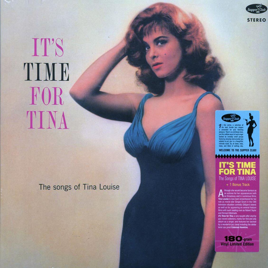 Tina Louise - It's Time For Tina: The Songs Of Tina Louise (+bonus track) (ltd. ed.) (180g) [New Vinyl Record LP]
