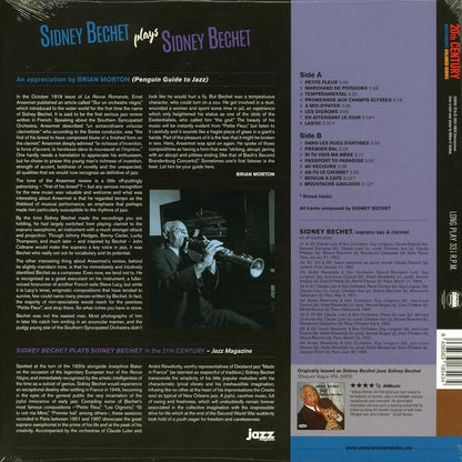 Sidney Bechet - Sidney Bechet Plays Sidney Bechet (+4 bonus tracks) (ltd. ed.) (180g) (blue vinyl) [New Vinyl Record LP]
