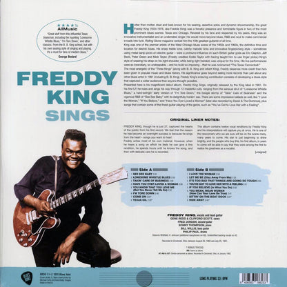 Freddie King - Freddy King Sings (+4 bonus tracks) (ltd. ed.) (180g) [New Vinyl Record LP]