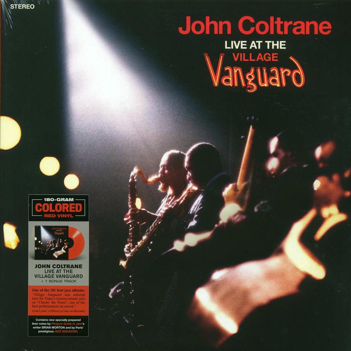 John Coltrane - Live At The Village Vanguard (+bonus track) (ltd. ed.) (180g) (red vinyl) [New Vinyl Record LP]