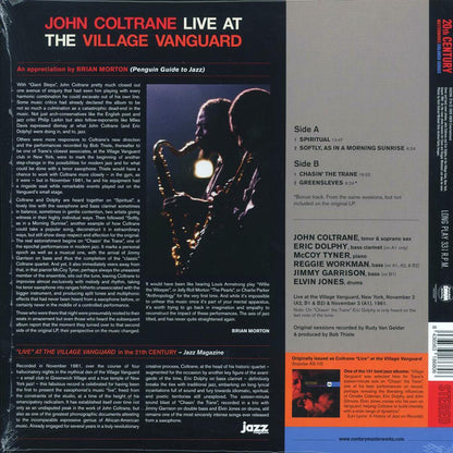 John Coltrane - Live At The Village Vanguard (+bonus track) (ltd. ed.) (180g) (red vinyl) [New Vinyl Record LP]