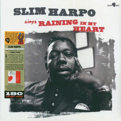 Slim Harpo - Sings Raining In My Heart (+8 bonus tracks) (ltd. ed.) (180g) [New Vinyl Record LP]
