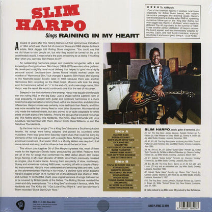 Slim Harpo - Sings Raining In My Heart (+8 bonus tracks) (ltd. ed.) (180g) [New Vinyl Record LP]