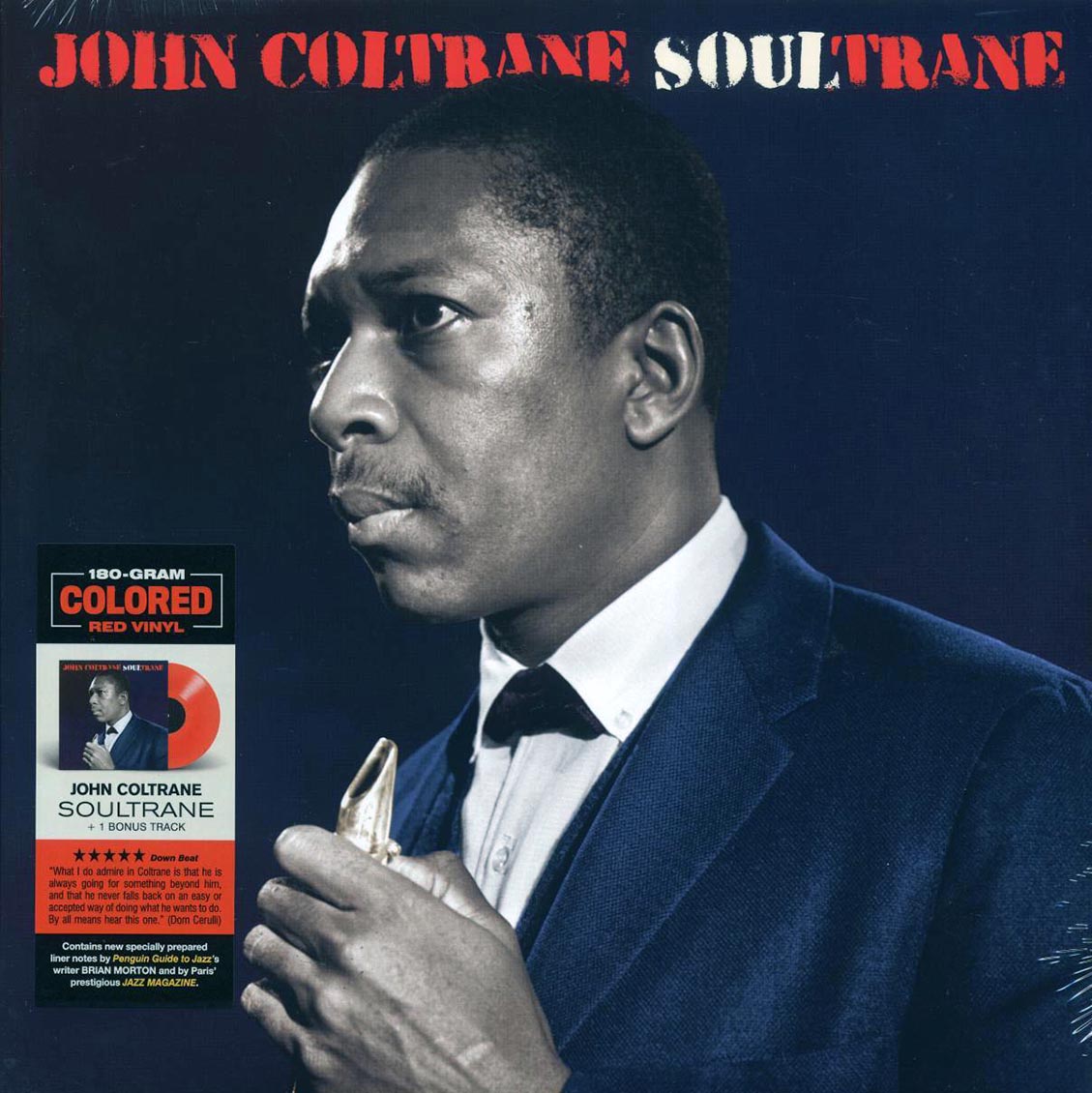 John Coltrane - Soultrane (+bonus track) (ltd. ed.) (180g) (red vinyl) [New Vinyl Record LP]