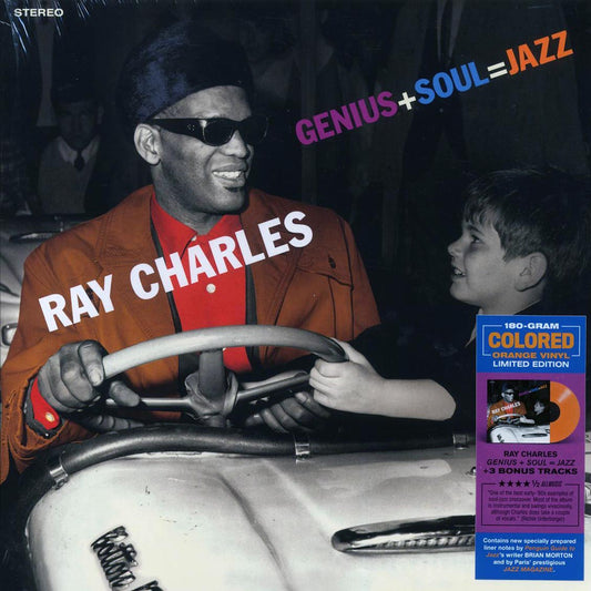 Ray Charles - Genius + Soul = Jazz (+3 bonus tracks) (ltd. ed.) (180g) (orange vinyl) [New Vinyl Record LP]