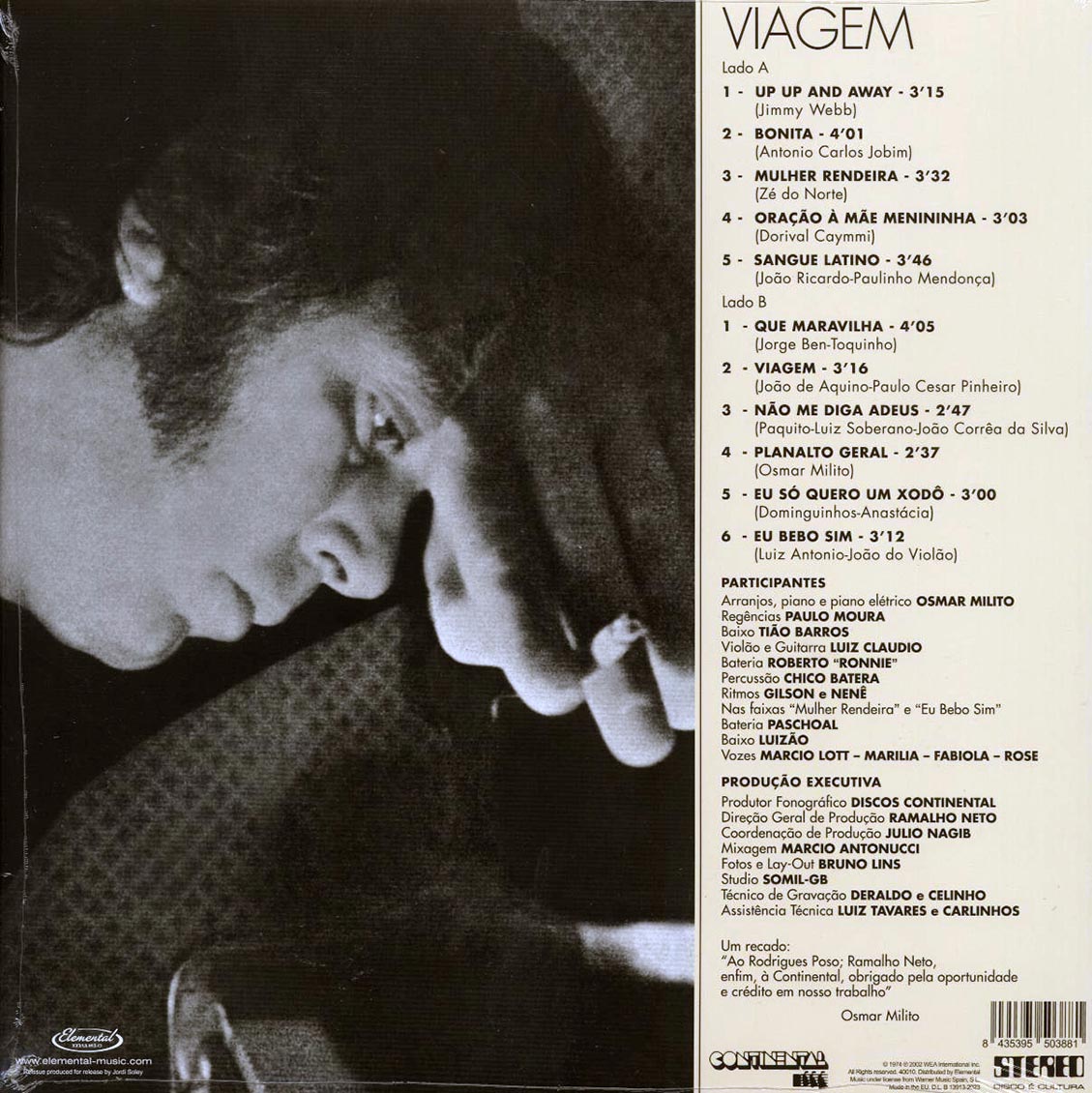Osmar Milito - Viagem (ltd. ed.) (180g) [New Vinyl Record LP]