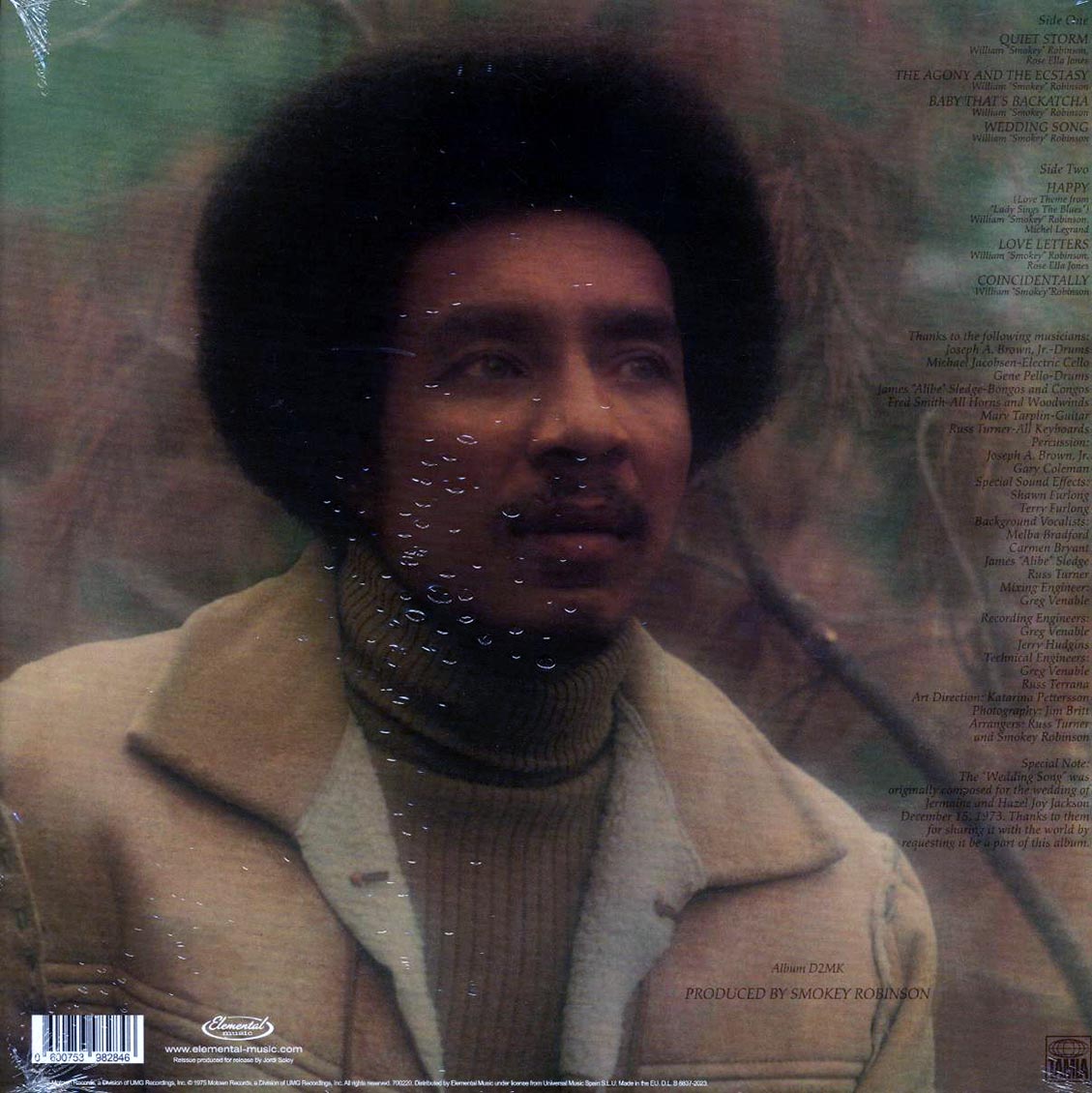 Smokey Robinson - A Quiet Storm (ltd. ed.) [New Vinyl Record LP]