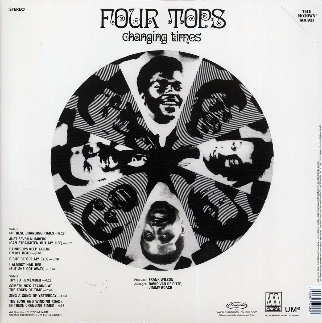 Four Tops - Changing Times (ltd. ed.) [New Vinyl Record LP]