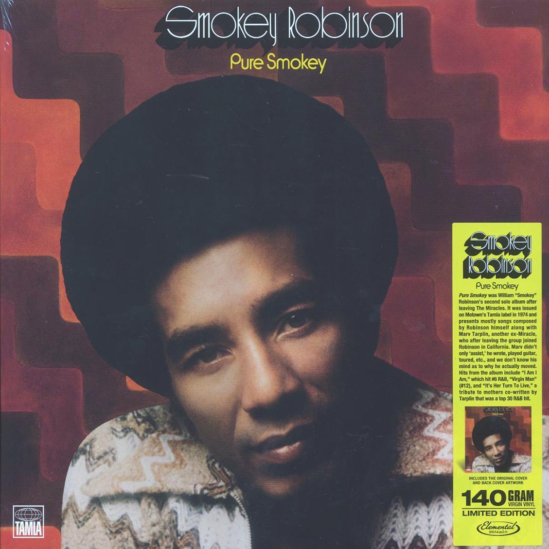Smokey Robinson - Pure Smokey (ltd. ed.) [New Vinyl Record LP]