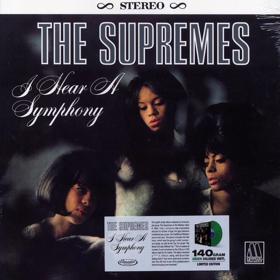 The Supremes - I Hear A Symphony (ltd. ed.) (green vinyl) [New Vinyl Record LP]