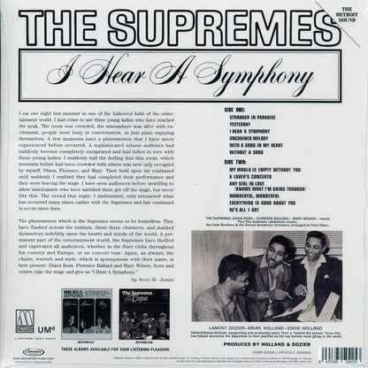 The Supremes - I Hear A Symphony (ltd. ed.) (green vinyl) [New Vinyl Record LP]