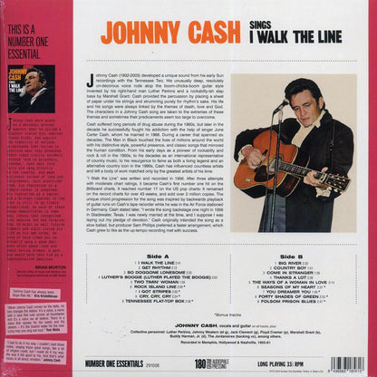 Johnny Cash - Johnny Cash Sings I Walk The Line (+8 bonus tracks) (ltd. ed.) (180g) [New Vinyl Record LP]