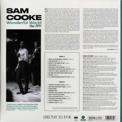 Sam Cooke - Wonderful World: The Hits (20 tracks) (ltd. ed.) (180g) (yellow vinyl) [New Vinyl Record LP]