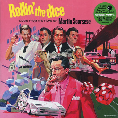 Howlin' Wolf, John Lee Hooker, Timi Yuro, Dean Martin, Marty Robbins, Etc. - Rollin' The Dice: Music From The Films Of Martin Scorsese (21 tracks) (ltd. ed.) (180g) (green vinyl) [New Vinyl Record LP]