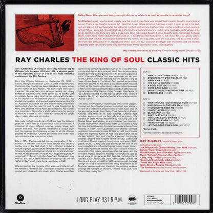 Ray Charles - The King Of Soul: Classic Hits (+2 bonus tracks) (ltd. ed.) (180g) [New Vinyl Record LP]