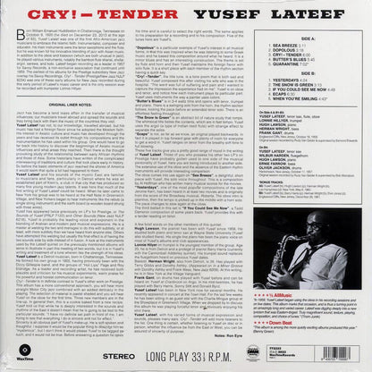 Yusef Lateef - Cry! Tender (+2 bonus tracks) (ltd. ed.) (180g) [New Vinyl Record LP]
