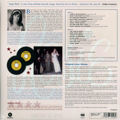 Rose Hamlin - Lonely Blue Nights (+4 bonus tracks) (ltd. ed.) (180g) [New Vinyl Record LP]