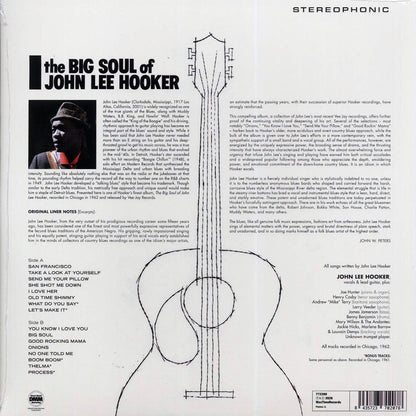 John Lee Hooker - The Big Soul Of John Lee Hooker (+5 bonus tracks) (ltd. ed.) (180g) [New Vinyl Record LP]
