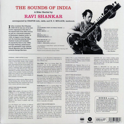 Ravi Shankar - The Sounds Of India (ltd. ed.) (180g) [New Vinyl Record LP]