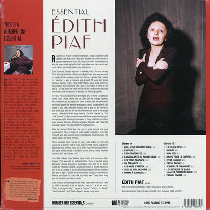 Edith Piaf - Essential (ltd. ed.) (180g) [New Vinyl Record LP]