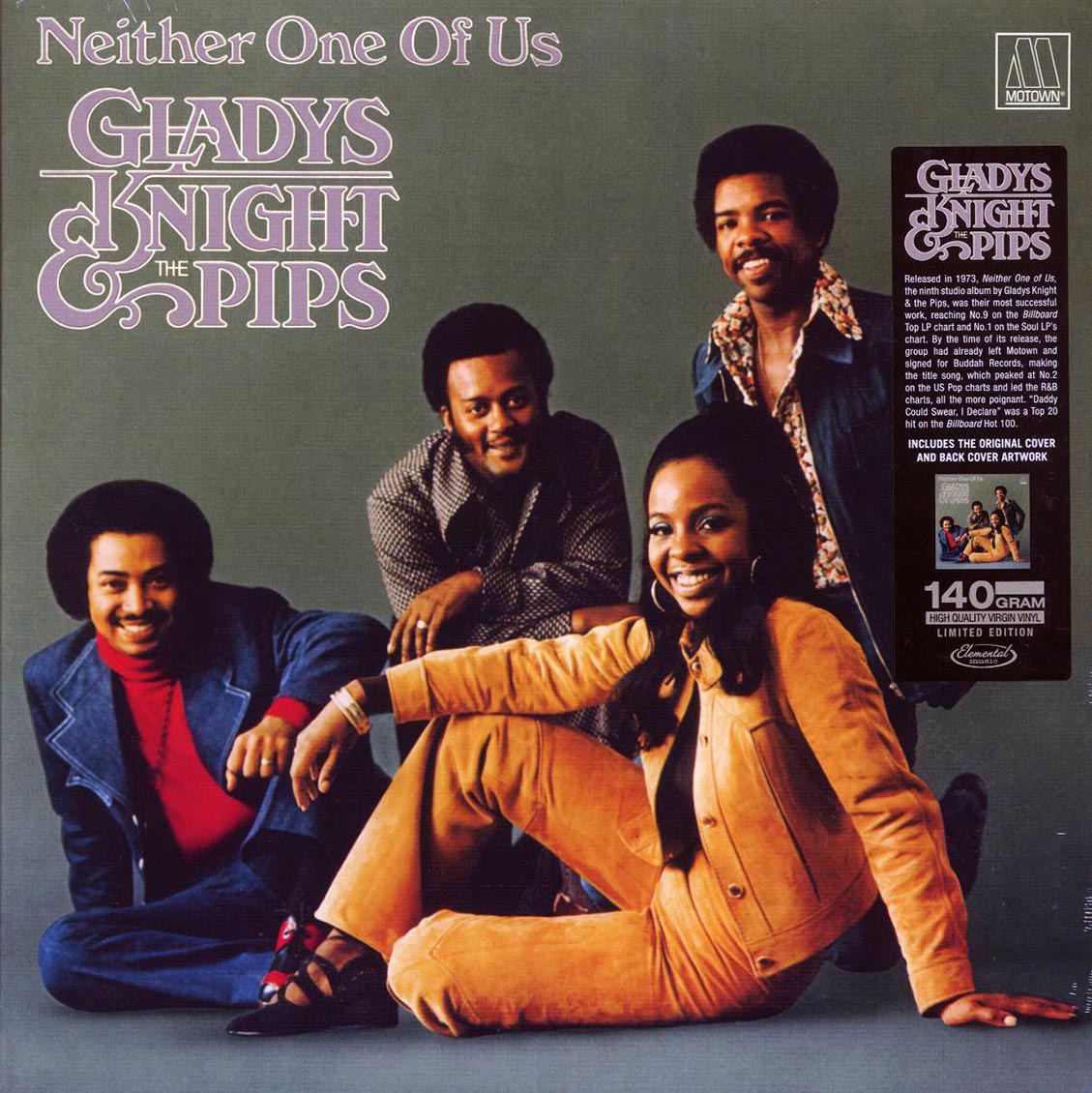 Gladys Knight & The Pips - Neither One Of Us (ltd. ed.) [New Vinyl Record LP]
