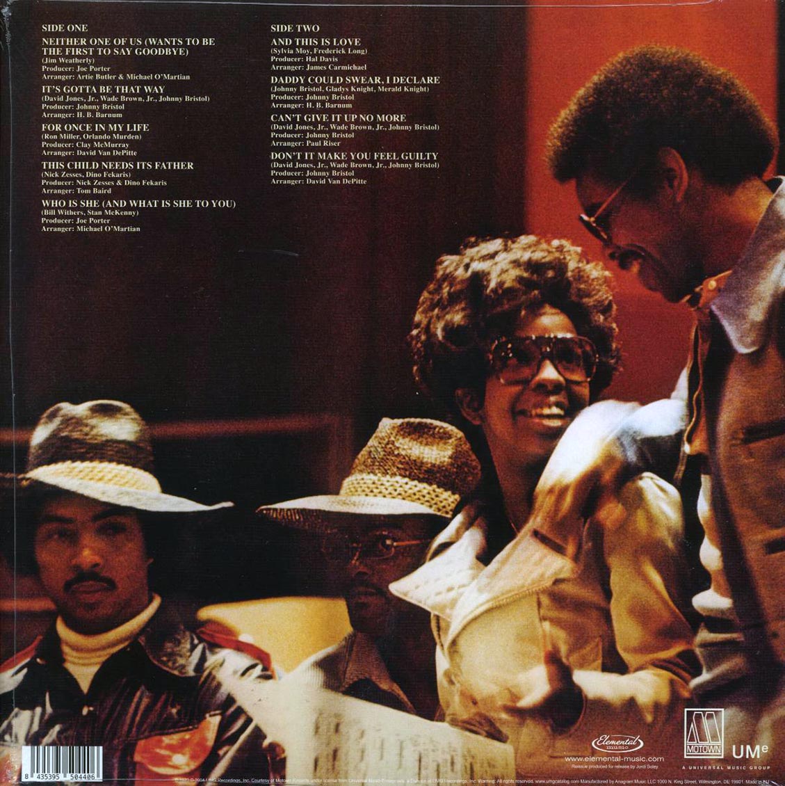 Gladys Knight & The Pips - Neither One Of Us (ltd. ed.) [New Vinyl Record LP]