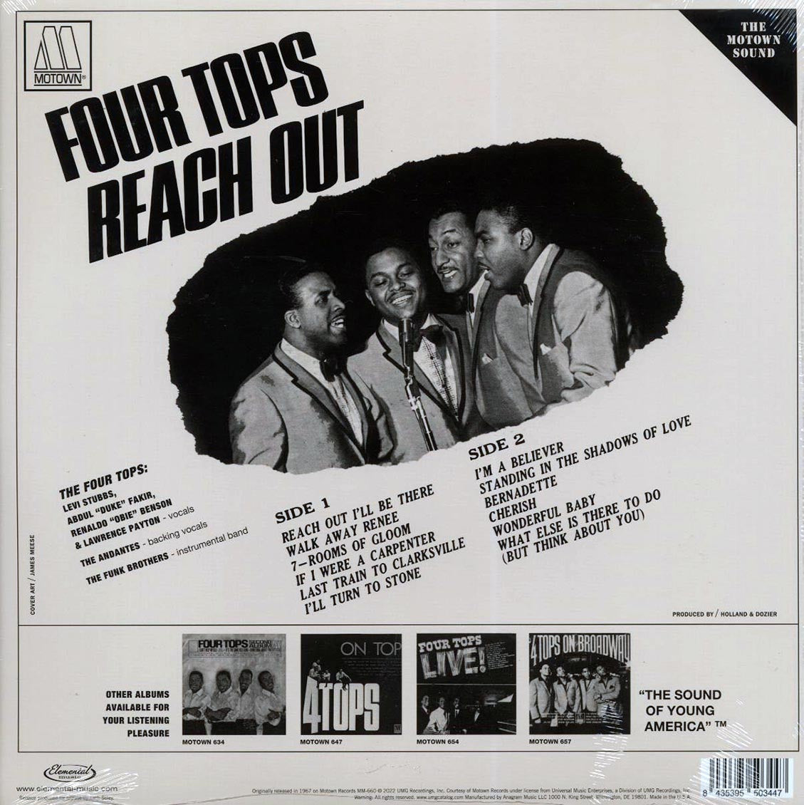 Four Tops - Reach Out (ltd. ed.) [New Vinyl Record LP]
