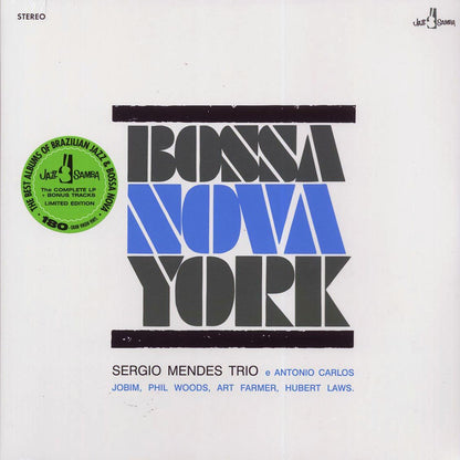 Sergio Mendes Trio - Bossa Nova York (+2 bonus tracks) (ltd. ed.) (180g) [New Vinyl Record LP]