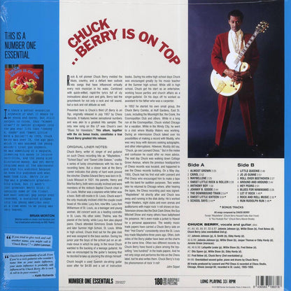 Chuck Berry - Berry Is On Top (+6 bonus tracks) (ltd. ed.) (180g) [New Vinyl Record LP]