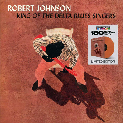 Robert Johnson - King Of The Delta Blues Singers (+2 bonus tracks) (ltd. ed.) (180g) (orange vinyl) [New Vinyl Record LP]