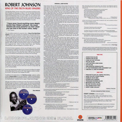 Robert Johnson - King Of The Delta Blues Singers (+2 bonus tracks) (ltd. ed.) (180g) (orange vinyl) [New Vinyl Record LP]