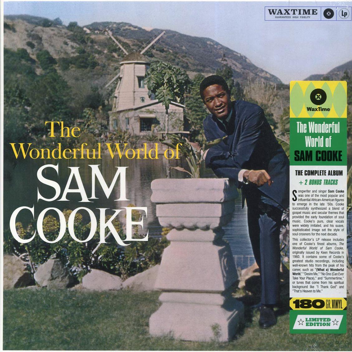 Sam Cooke - The Wonderful World Of Sam Cooke (+2 bonus tracks) (ltd. ed.) (180g) [New Vinyl Record LP]
