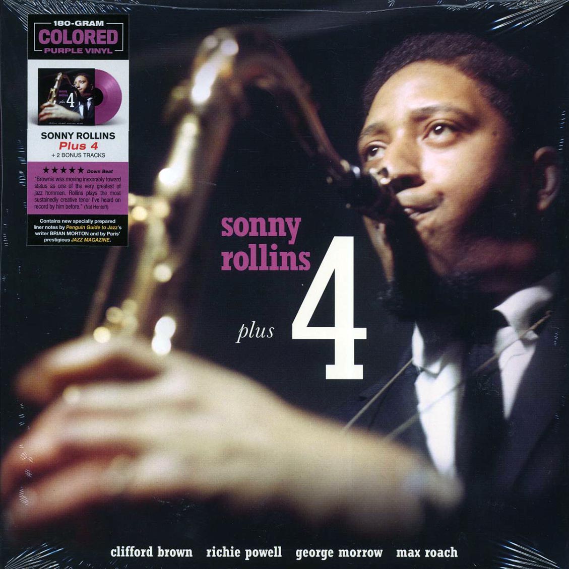 Sonny Rollins - Plus 4 (+2 bonus tracks) (ltd. ed.) (180g) (purple vinyl) [New Vinyl Record LP]