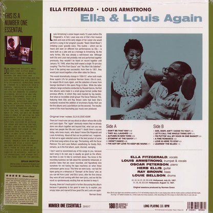 Ella Fitzgerald, Louis Armstrong - Ella & Louis Again (ltd. ed.) (180g) [New Vinyl Record LP]