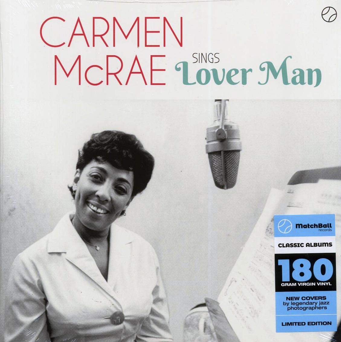 Carmen McRae - Sings Lover Man (+2 bonus tracks) (ltd. ed.) (180g) [New Vinyl Record LP]
