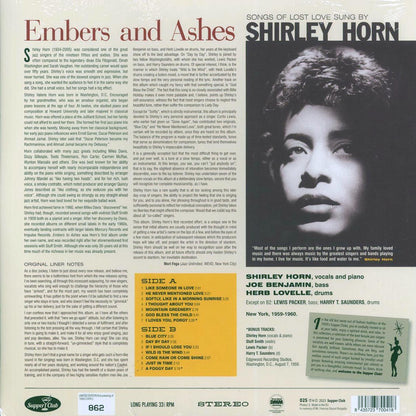 Shirley Horn - Embers And Ashes (+2 bonus tracks) (ltd. ed.) (180g) [New Vinyl Record LP]