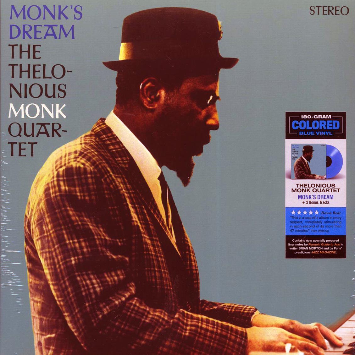 Thelonious Monk Quartet - Monk's Dream (+2 bonus tracks) (ltd. ed.) (180g) (blue vinyl) [New Vinyl Record LP]