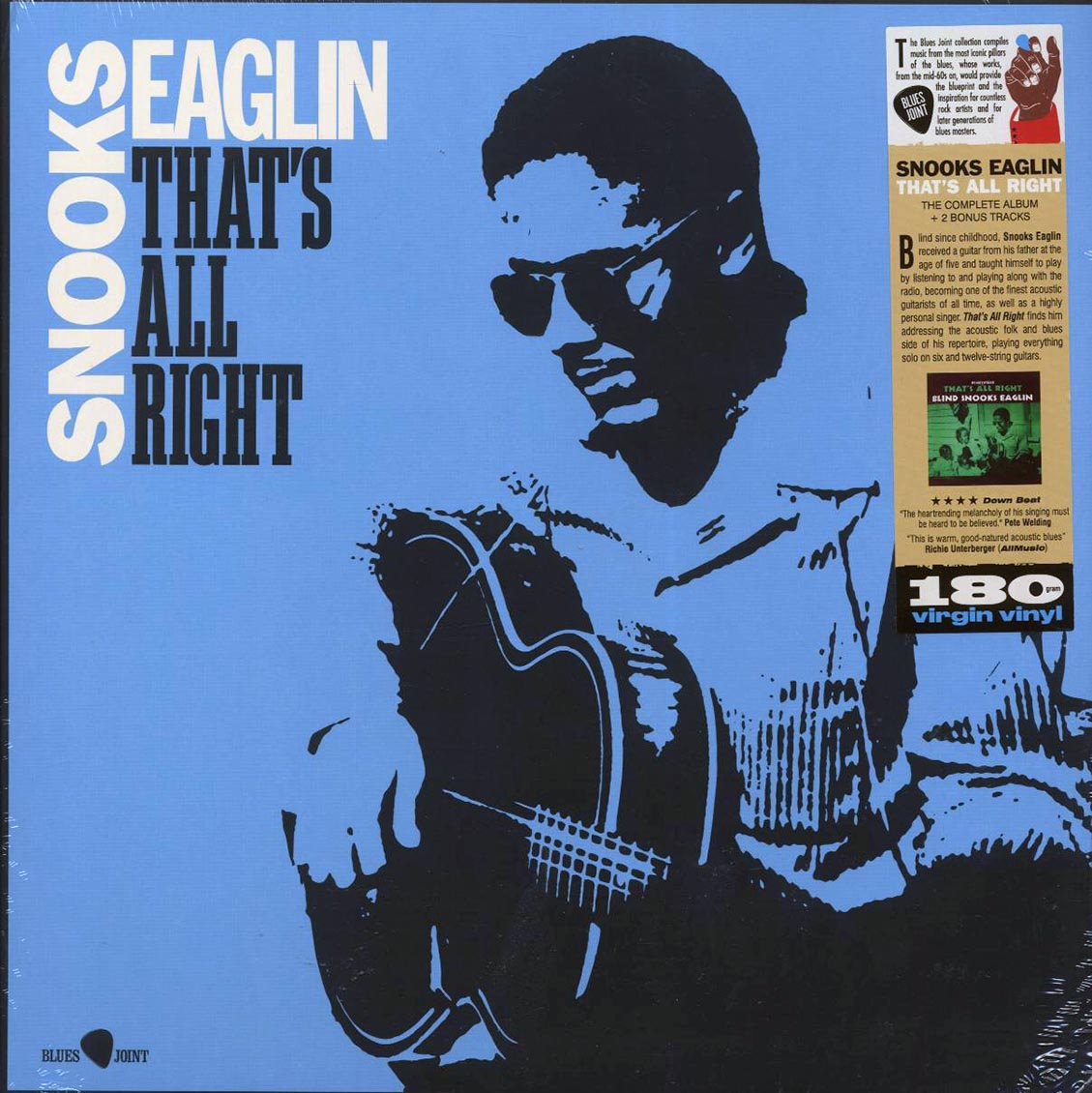 Snooks Eaglin - That's All Right (+2 bonus tracks) (ltd. ed.) (180g) [New Vinyl Record LP]