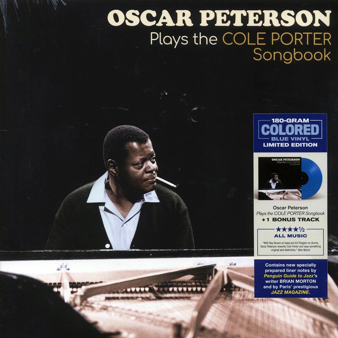 Oscar Peterson - Oscar Peterson Plays The Cole Porter Songbook (+bonus track) (ltd. ed.) (180g) (blue vinyl) [New Vinyl Record LP]