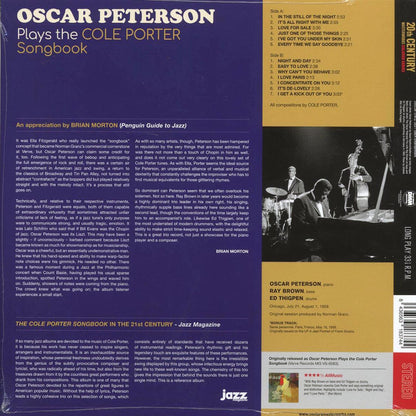 Oscar Peterson - Oscar Peterson Plays The Cole Porter Songbook (+bonus track) (ltd. ed.) (180g) (blue vinyl) [New Vinyl Record LP]
