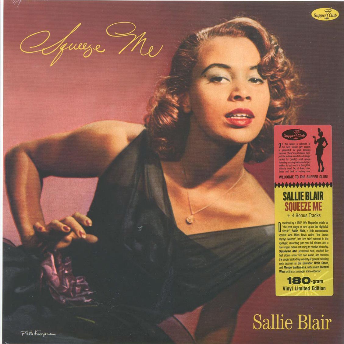 Sallie Blair - Squeeze Me (+4 bonus tracks) (ltd. ed.) (180g) [New Vinyl Record LP]