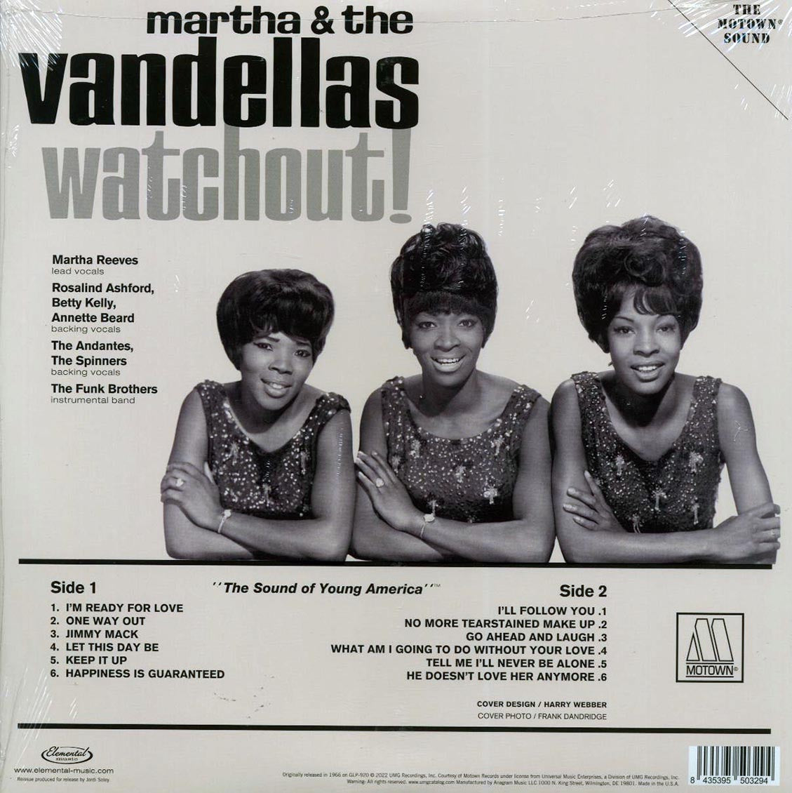 Martha Reeves & The Vandellas - Watchout! (ltd. ed.) [New Vinyl Record LP]