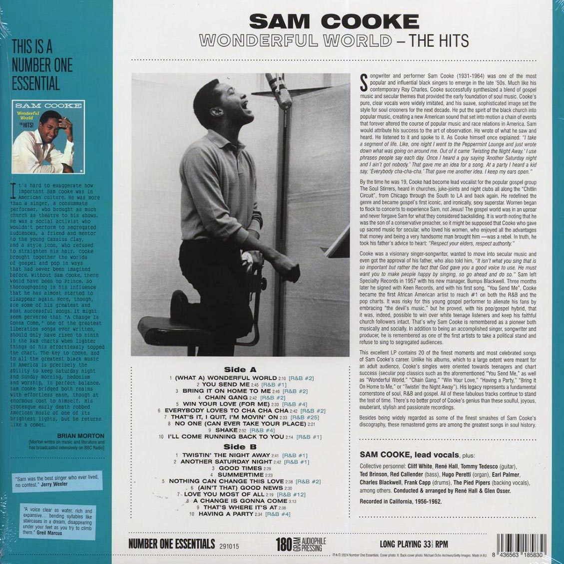Sam Cooke - Wonderful World: The Hits (20 tracks) (ltd. ed.) (180g) [New Vinyl Record LP]